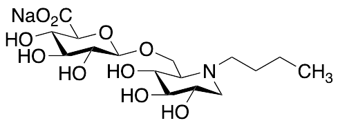 Miglustat O-Beta-D-Glucuronide Sodium Salt