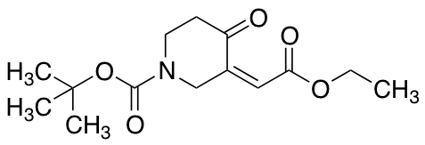 (Z)-tert-Butyl 3-(2-Ethoxy-2-oxoethylidene)-4-oxopiperidine-1-carboxylate