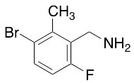 3-Bromo-6-fluoro-2-methyl-benzenemethanamine