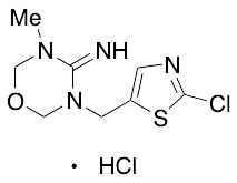 3-((2-Chlorothiazol-5-yl)methyl)-5-methyl-1,3,5-oxadiazinan-4-imine Hydrochloride