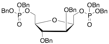 2,5-Anhydro-3,4-dibenzyl-D-glucitol-1,6-bis-(dibenzylphosphate)