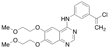 N-(3-Desethynylphenyl)-N-(3-(1-chlorovinyl)phenyl) Erlotinib