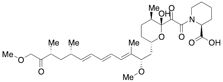 Des[9-((3R,4R)-3-Methoxy-4-Hydroxy-cyclohexyl)-(1R,4R,8R)-2,4,8-Trimethyl-1-Hydroxy-5-Oxo-nona-2,6-dien-1-yl] seco Rapamycin