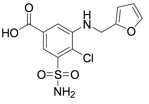 4-Chloro-3-(furfurylamino)-5-sulfamoylbenzoic Acid