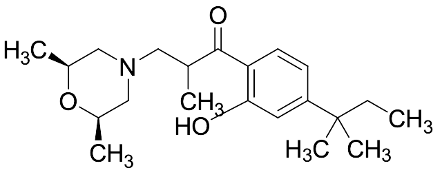 3-((2R,6S)-2,6-Dimethylmorpholino)-1-(2-hydroxy-4-(tert-pentyl)phenyl)-2-methylpropan-1-one