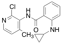 N-(2-Chloro-4-methylpyridin-3-yl)-2-(cyclopropylamino)benzamide
