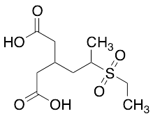 3-[2-(Ethylsulfonyl)propyl]-Pentanedioic Acid