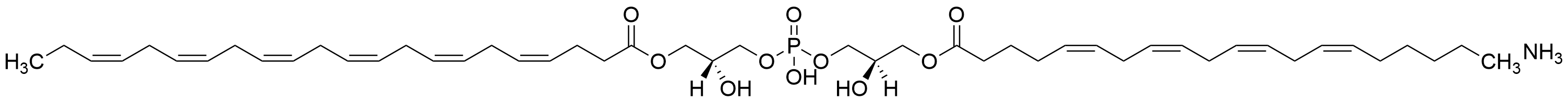 (2R)-2-Hydroxy-3-((hydroxy((R)-2-hydroxy-3-(((5Z,8Z,11Z,14Z)-icosa-5,8,11,14-tetraenoyl)oxy)propoxy)phosphoryl)oxy)propyl (4Z,7Z,10Z,13Z,16Z,19Z)-docosa-4,7,10,13,16,19-hexaenoate, Ammonia Salt