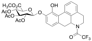 Norapomorphine-N-trifluoroethanone 2,3,4-Tri-O-acetyl-alpha-D-glucuronic Acid Methyl Ester