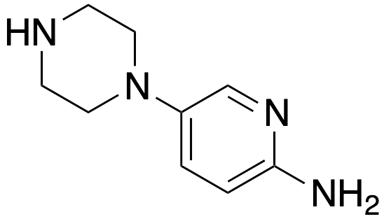 5-​(1-​Piperazinyl)​-​2-​pyridinamine