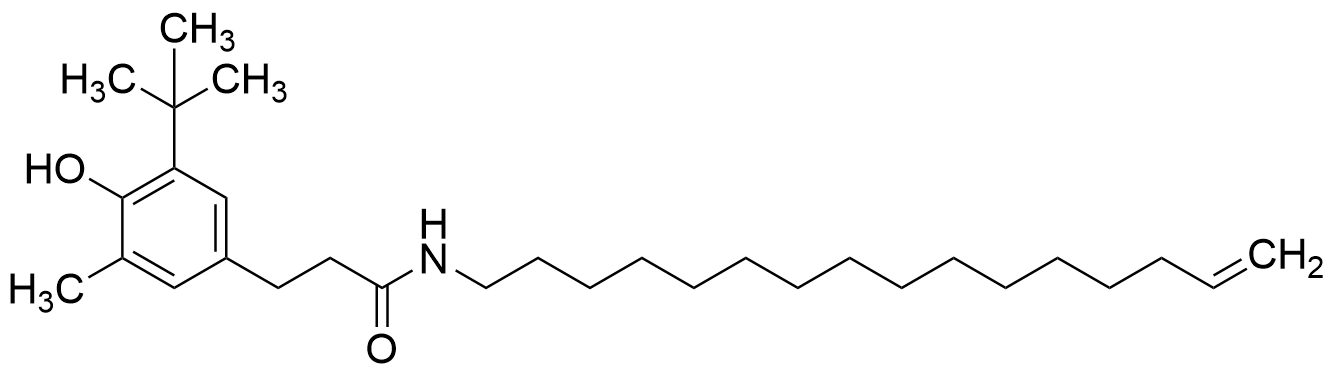 3-(3-(tert-Butyl)-4-hydroxy-5-methylphenyl)-N-(hexadec-15-en-1-yl)propanamide