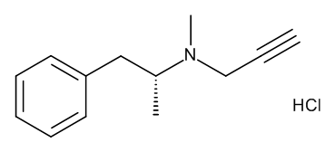 Selegiline Hydrochloride 1.0 mg/ml in Methanol (as free base) - CAS No. 14611-52-0 Selegiline Hydrochloride 1.0 mg/ml in Methanol (as free base)