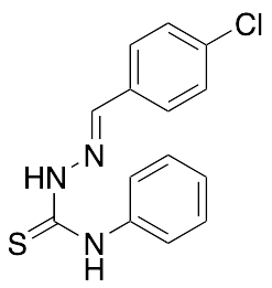 2-[(4-Chlorophenyl)methylene]-N-phenylhydrazinecarbothioamide