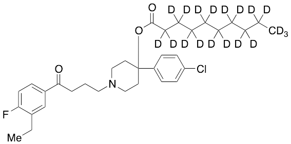 3-Ethyl Haloperidol Decanoate-d19