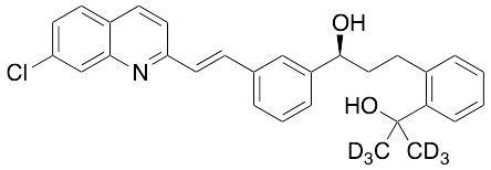 2-[3-(S)-[3-(2-(7-Chloro-2-quinolinyl)ethenyl)phenyl]-3-hydroxypropyl]phenyl-2-propanol-d6