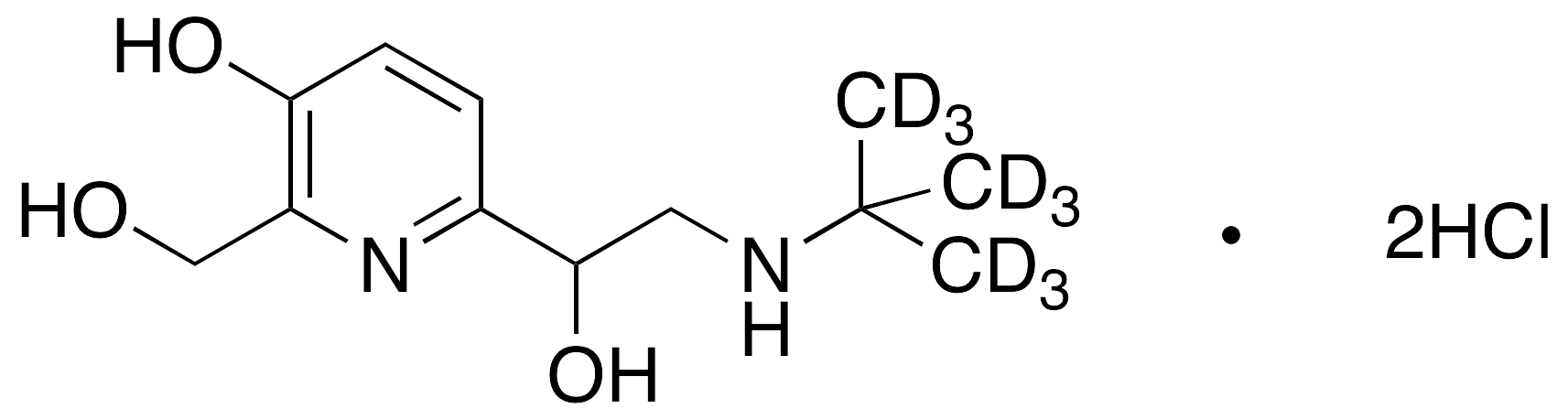 Pirbuterol-d9 Dihydrochloride