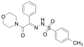4-Methyl-benzenesulfonic Acid 2-[2-(4-Morpholinyl)-2-oxo-1-phenylethylidene]hydrazide