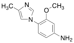 3-Methoxy-4-(4-methyl-1H-imidazol-1-yl)benzenamine