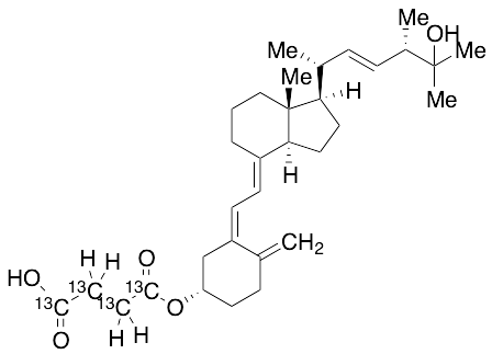 25-Hydroxyvitamin D2 3-Hemisuccinate-13C4