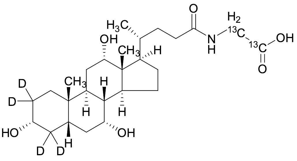 Glycocholic Acid-13C2,D4