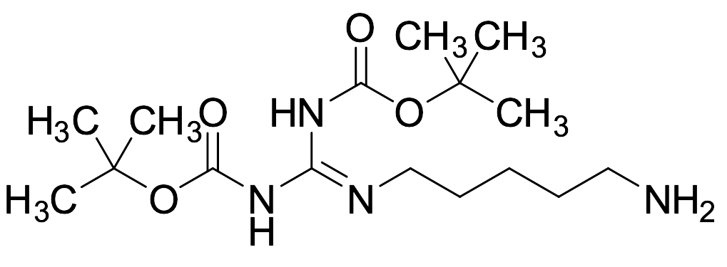 C,C'-Bis(1,1-dimethylethyl) N,N'-[(5-Aminopentyl)carbonimidoyl]bis[carbamate]