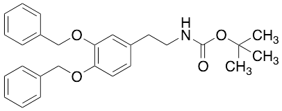 N-tert-Butoxycarbonyl-3,4-dibenzyloxyphenylethylamine