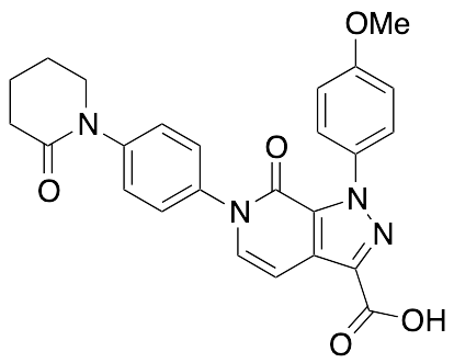 1-(4-Methoxyphenyl)-7-oxo-6-(4-(2-oxopiperidin-1-yl)phenyl)-6,7-dihydro-1H-pyrazolo[3,4-c]pyridine-3-carboxylic Acid