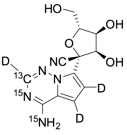 Remdesivir Related Compound 6-13C,D3,15N2
