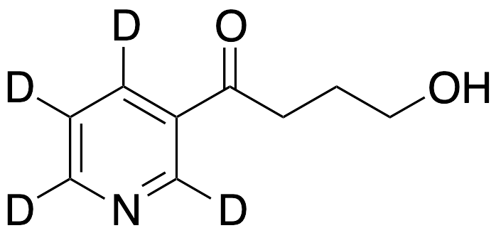 4-Hydroxy-1-(3-pyridyl-2,4,5,6-d4)-1-butanone