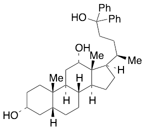 3,12-Dihydroxy-nor-cholanyldiphenylcarbinol
