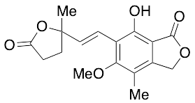 (E)-7-Hydroxy-5-methoxy-4-methyl-6-(2-(2-methyl-5-oxotetrahydrofuran-2-yl)vinyl)isobenzofuran-1(3H)-one