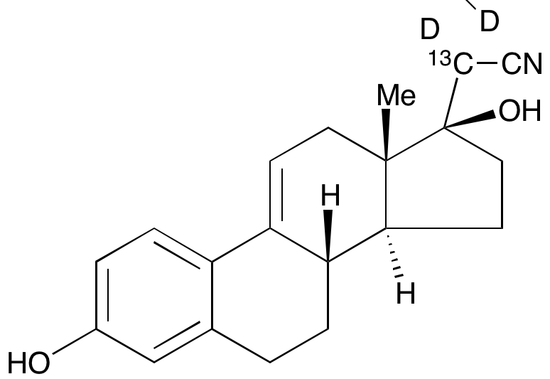 ∆9,11-Dehydro-17alpha-cyanomethyl Estradiol-13C,D2