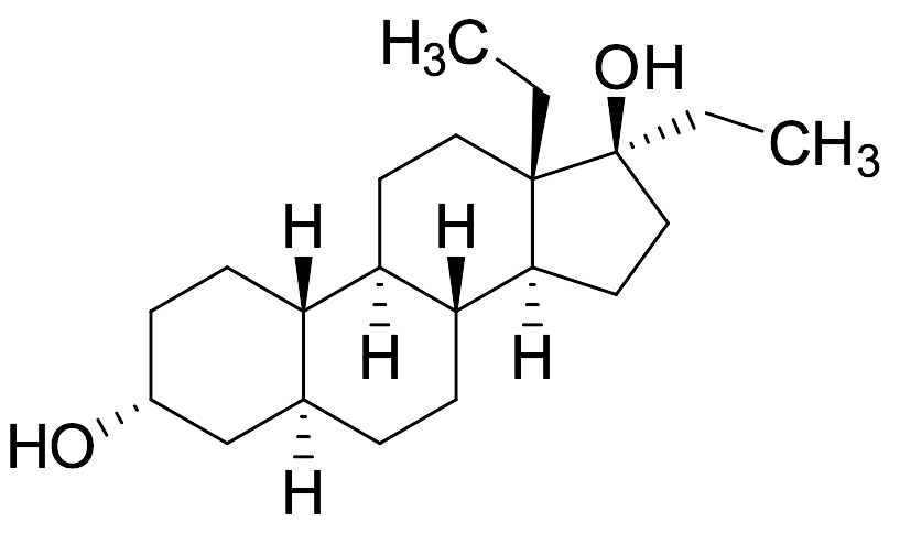 13beta,17alpha-Diethyl-3alpha,17beta-dihydroxy-5alpha-gonane