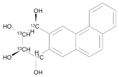 (8S,9R,10R,11S)-rel-8,9,10,11-Tetrahydrobenz[a]anthracene-8,9,10,11-tetrol-13C4