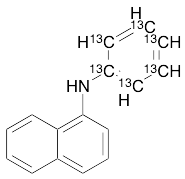 N-(13C6-Phenyl)-1-napthyl Amine