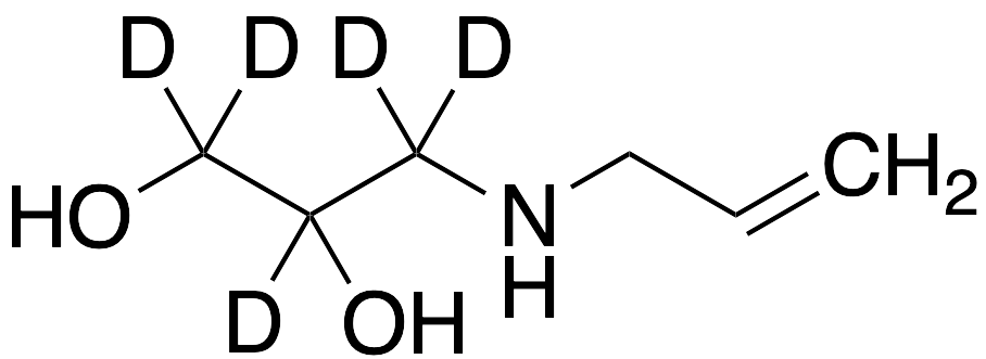 3-[(Prop-2-en-1-yl)amino]propane-1,2-diol-d5