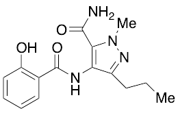 4-[(2-Hydroxybenzoyl)amino]-1-methyl-3-propyl-1H-pyrazole-5-carboxamide