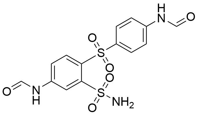 5-(Formylamino)-2-[[4-(formylamino)phenyl]sulfonyl]benzenesulfonamide 