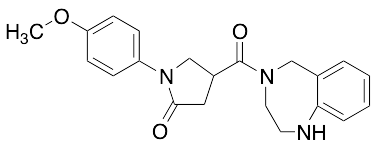 1-(4-Methoxyphenyl)-4-[(1,2,3,5-tetrahydro-4H-1,4-benzodiazepin-4-yl)carbonyl]-2-pyrrolidinone