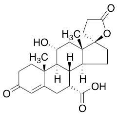 (7alpha,11alpha,17alpha)-11,17-Dihydroxy-3-oxo-pregn-4-ene-7,21-dicarboxylic Acid gamma-Lactone