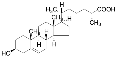 (3Beta,25R)-Hydroxy-5-cholestenoic Acid