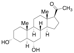 (3alpha,5alpha,6alpha)-3,6-Dihydroxy-pregnan-20-one