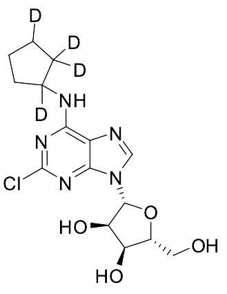 2-Chloro-N6-cyclopentyl-d4 Adenosine