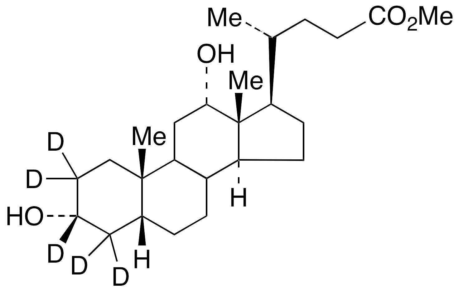 Methyl Desoxycholate-d5