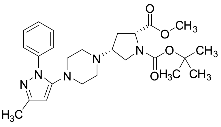 (2R,4R)-1-(tert-Butyl Formate)-2-(methyl Formate) Teneligliptin