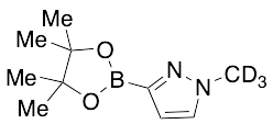 1-Methyl-3-(4,4,5,5-tetramethyl-1,3,2-dioxaborolan-2-yl)-1H-pyrazole-d3
