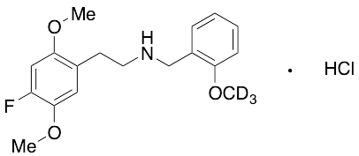 4-Fluoro-2,5-dimethoxy-N-[(2-methoxyphenyl)methyl]benzeneethanamine-D3 Hydrochloride
