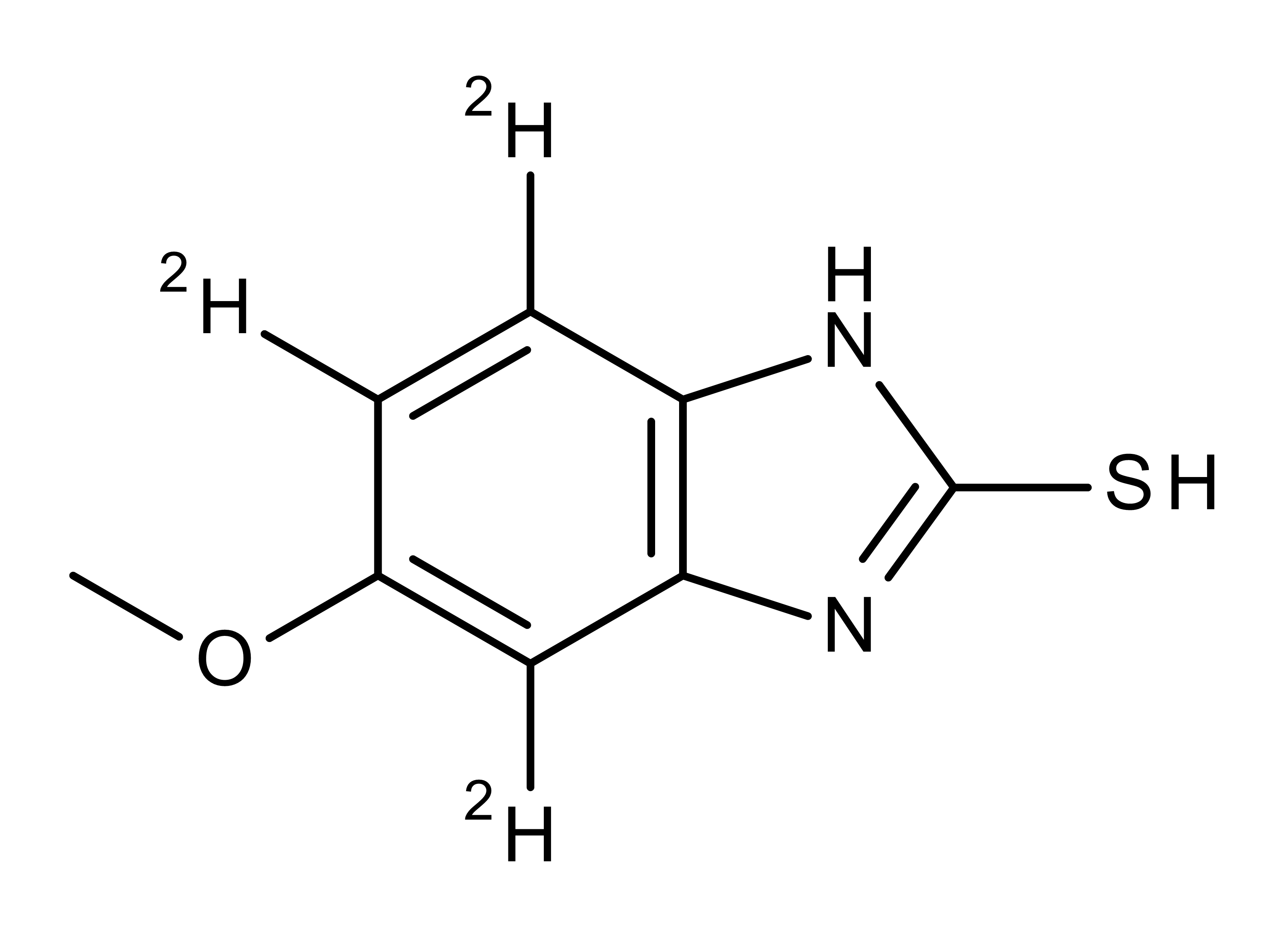 2-Mercapto-5-methoxybenzimidazole-4,6,7-d3