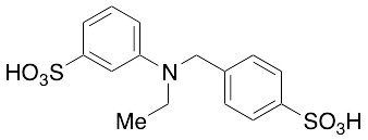 3-[Ethyl[(4-sulfophenyl)methyl]amino]benzenesulfonic Acid