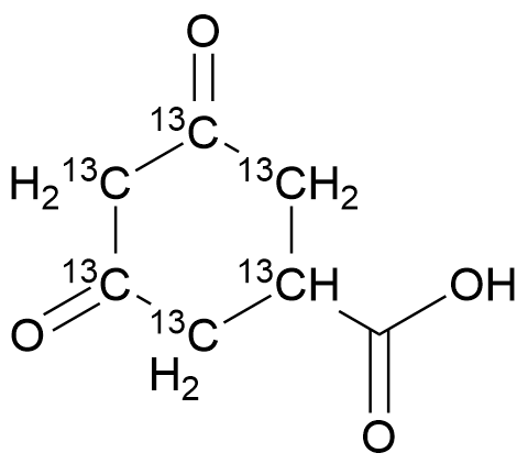 3,5-Dioxocyclohexane-1-carboxylic-1,2,3,4,5,6-13C6 Acid